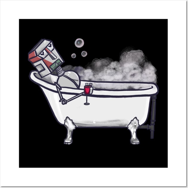 Bathtub TARS Wall Art by Empire Bathtub